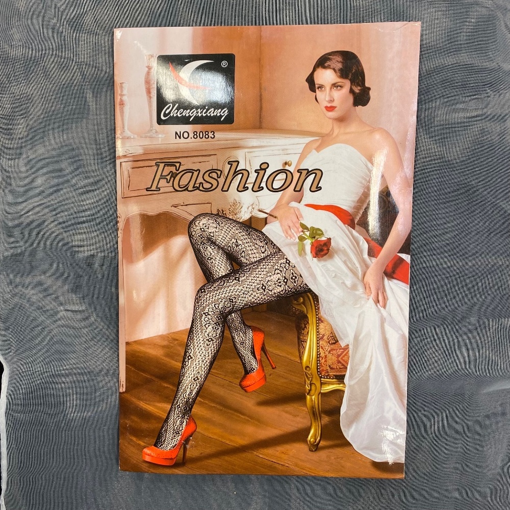 Florentine Lace Pattern Tights